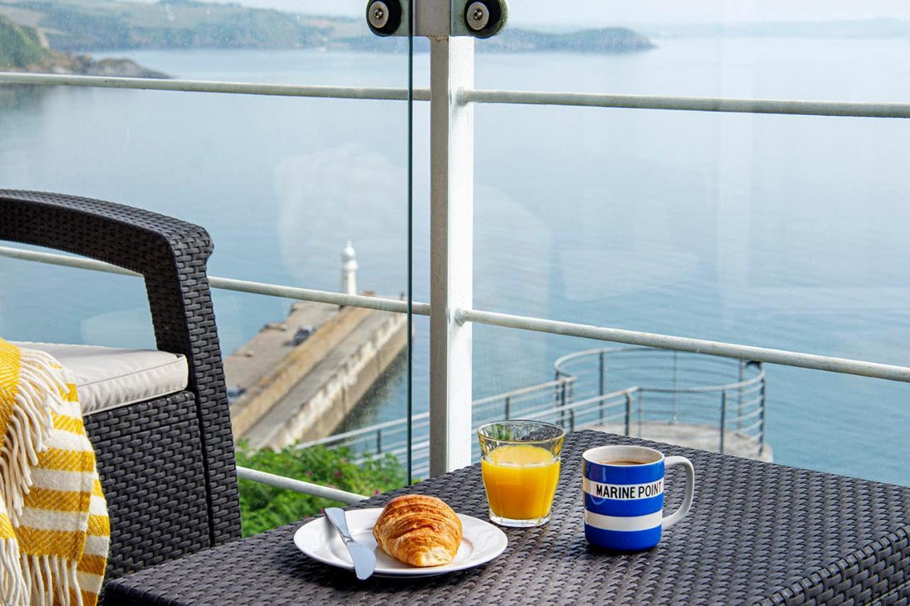 Marine Point, Mevagissey - Sensational Cliff Top Views Of Harbour And Bay Exterior foto